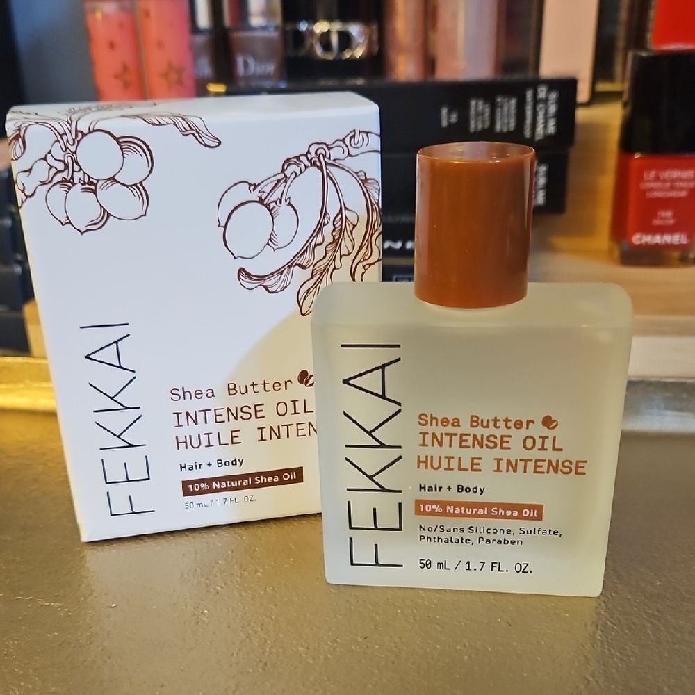 Fekkai Shea Butter Intense Oil Hair Treatment - Brown and White